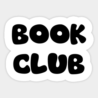 Book Club Sticker